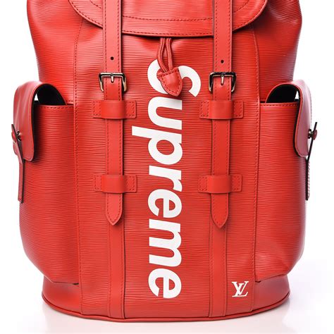 lv supreme backpack